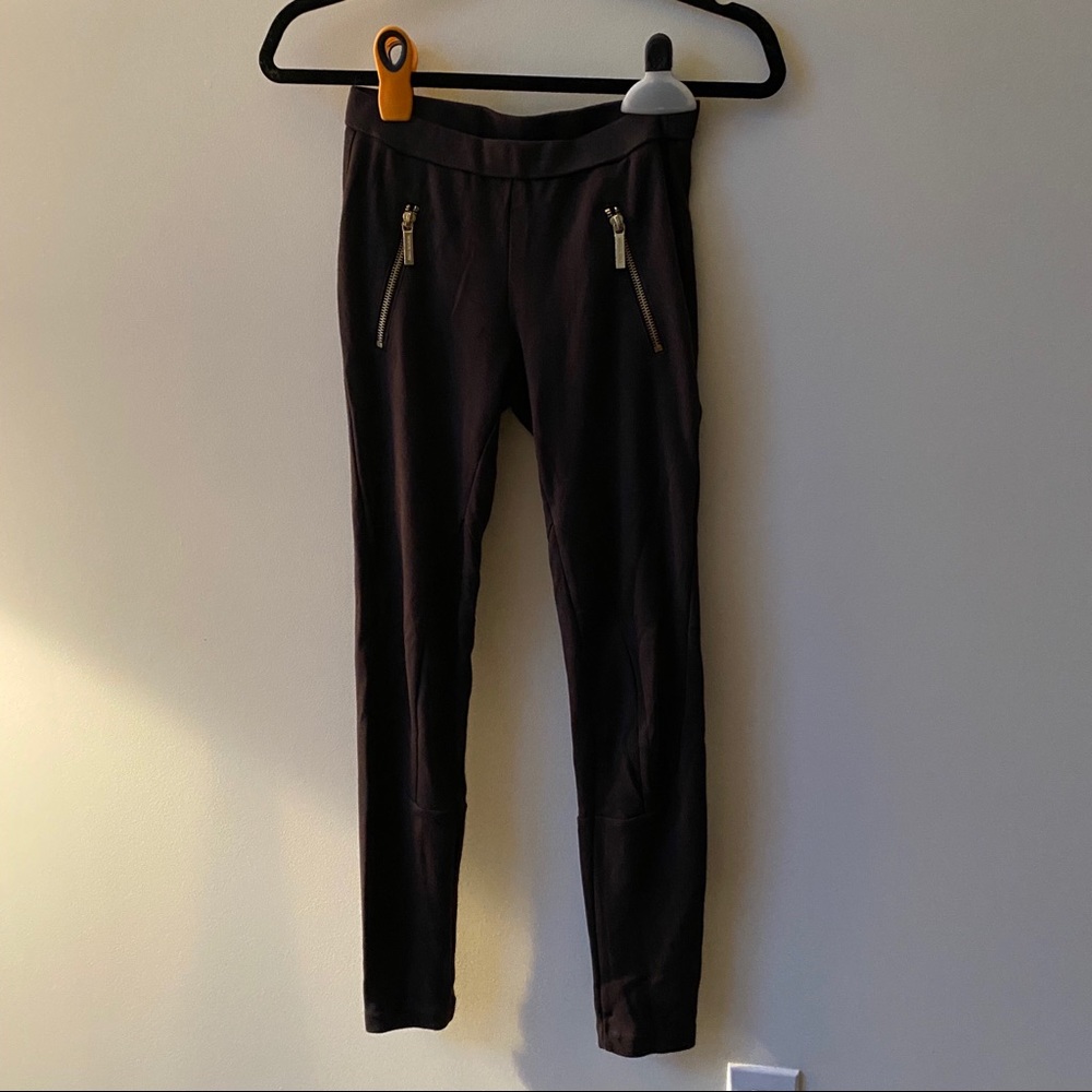 Brown leggings